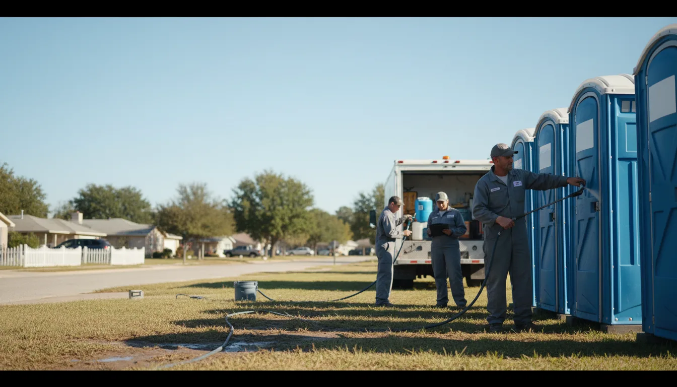Long-Term Portable Toilet Rental in Saint Paul, AR near me